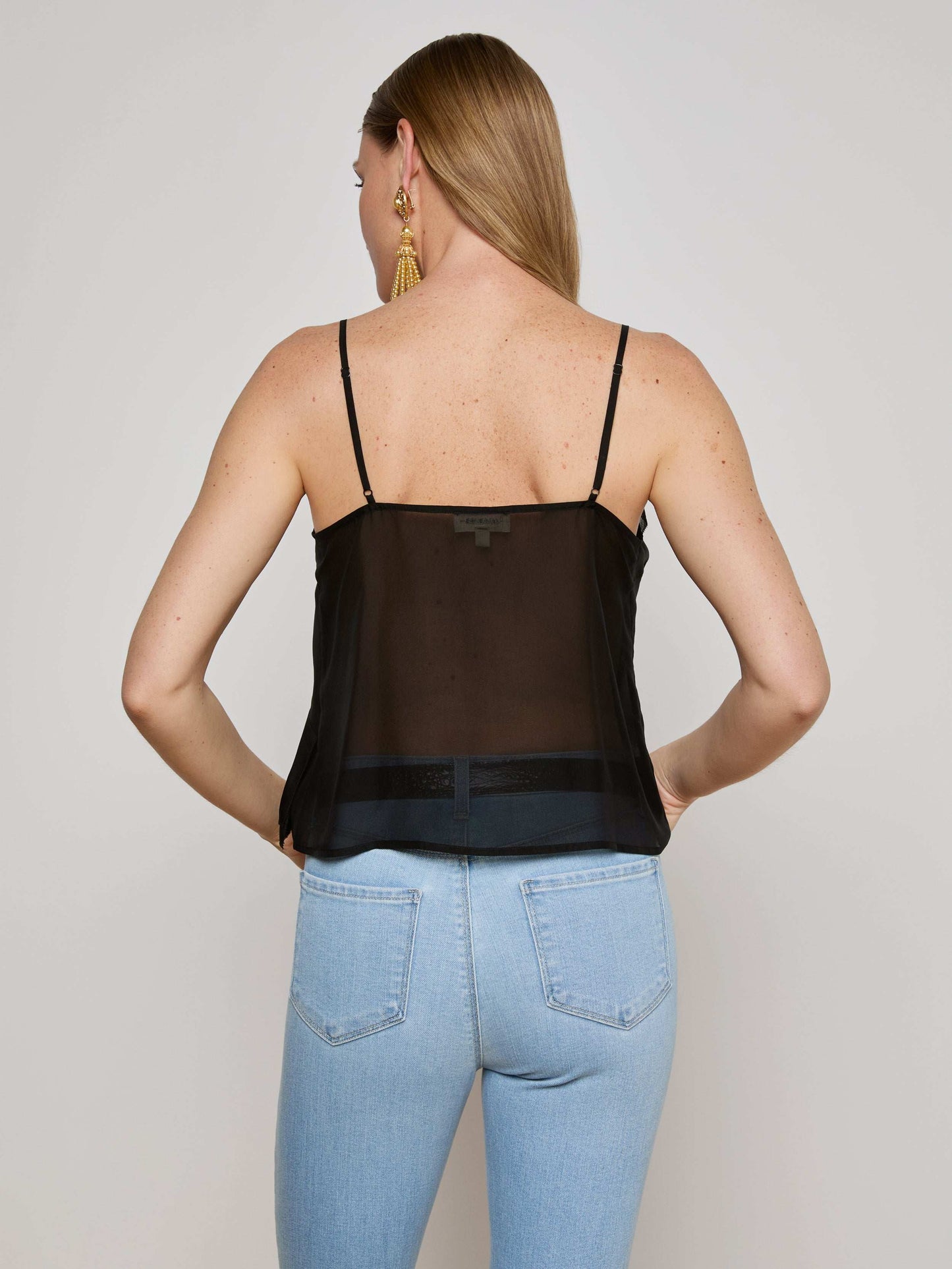 Erika Silk Chiffon Camisole