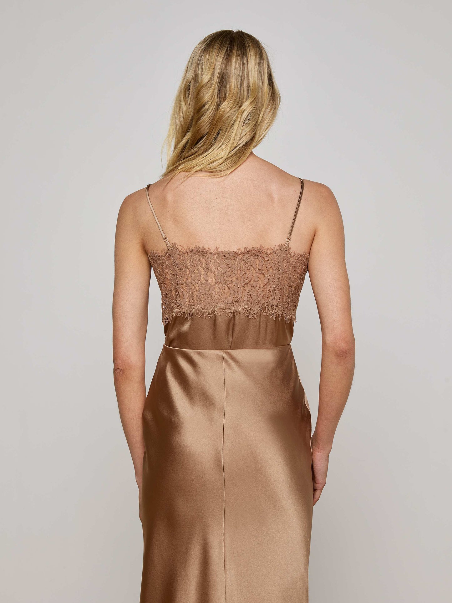 Priya Silk Lace Camisole