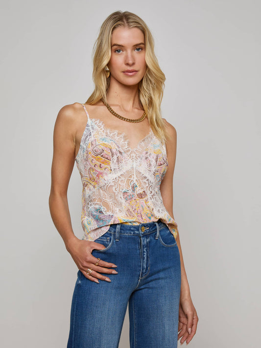Kilah Silk Lace Camisole