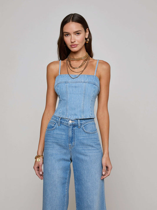 Arlin Denim Tank